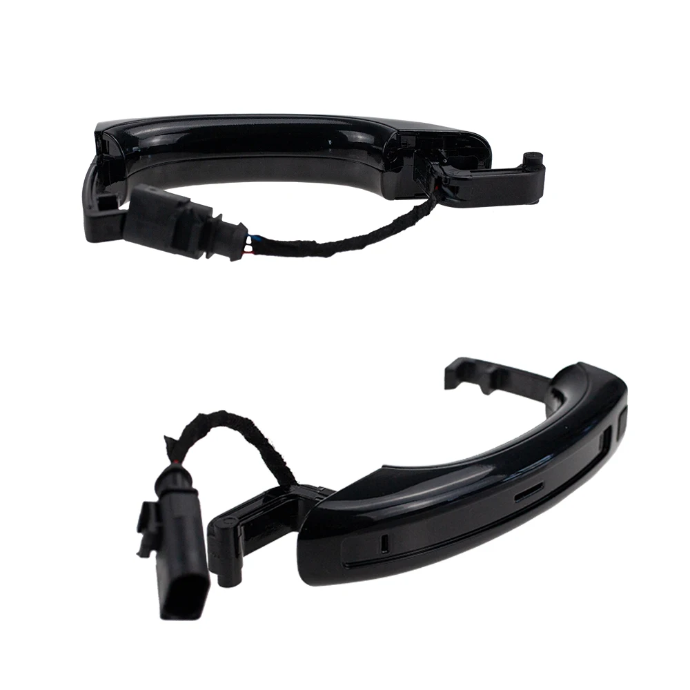 Наружная дверная ручка с умным датчиком 4L0837205A черная краска-распылитель для Audi Q7