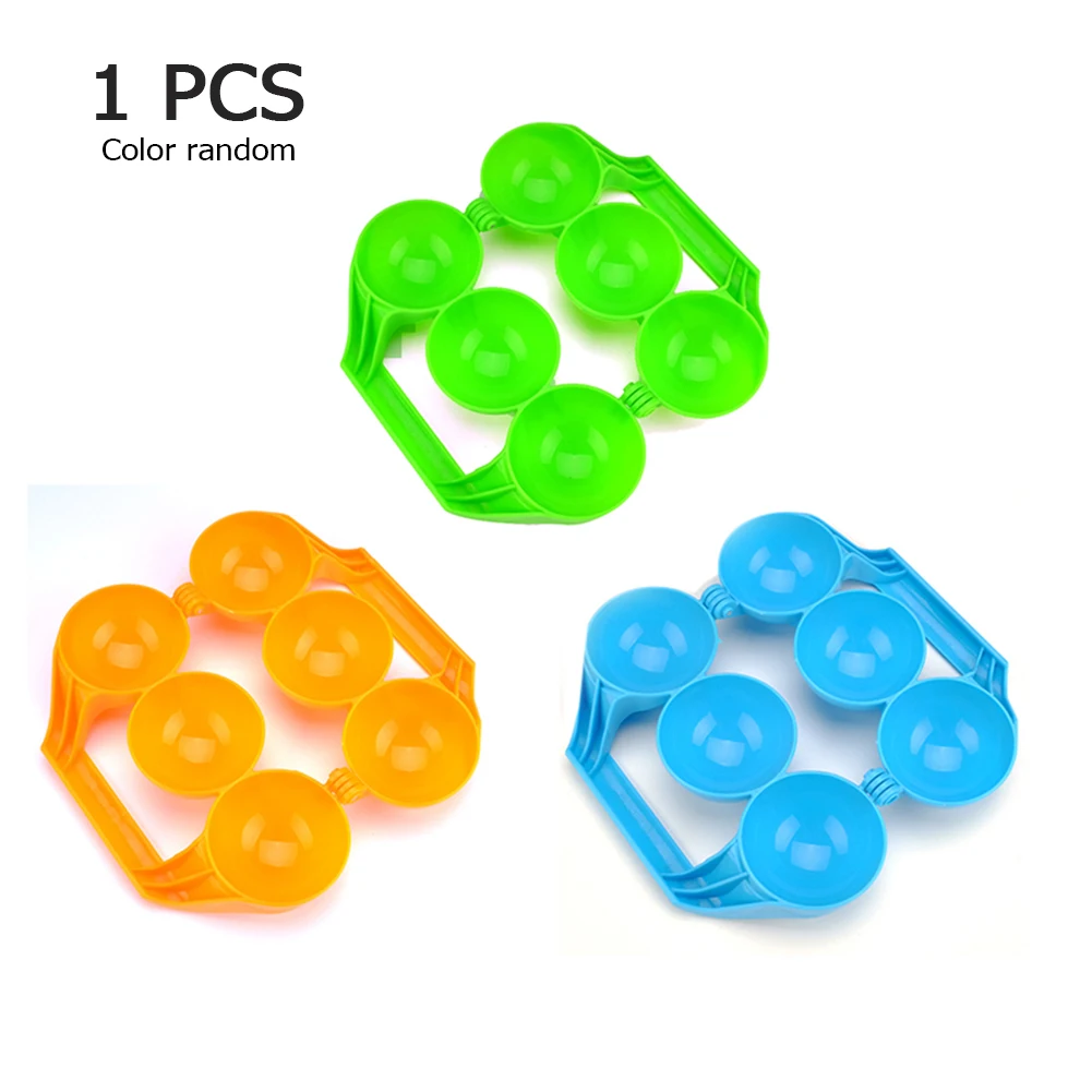 

1pc Football Snowball Clip Maker Clip Children Outdoor Winter Snow Sand Mold Tool Creative Outdoor Fun & Sports