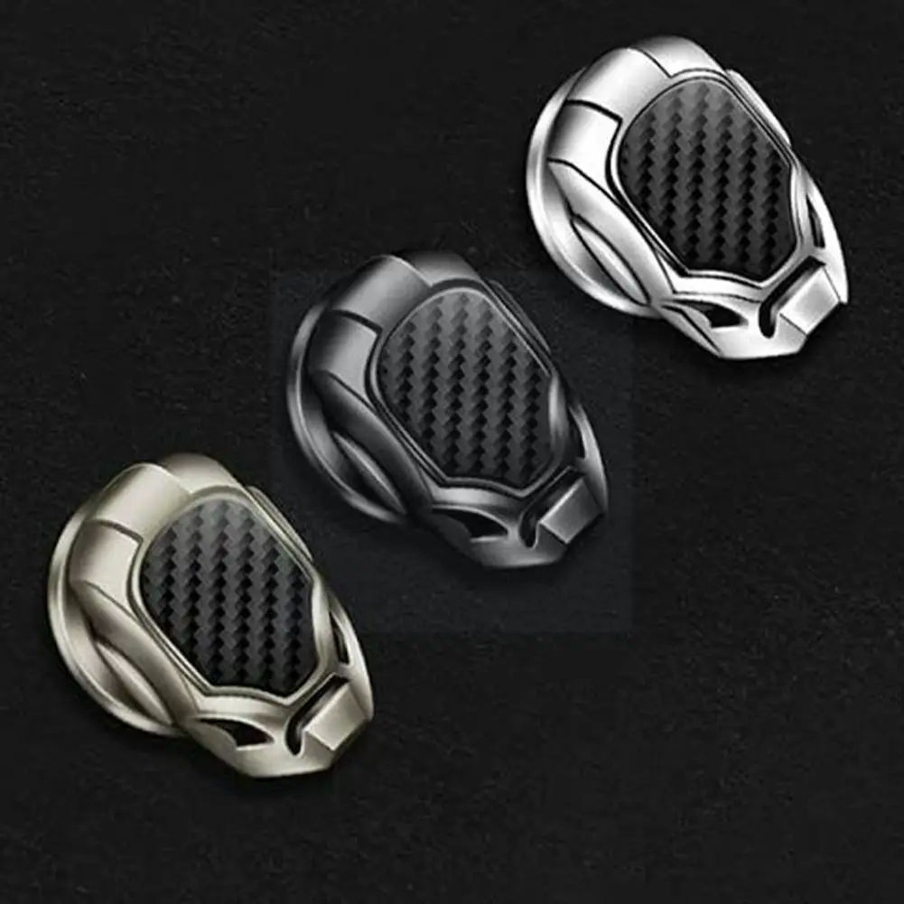 

One Button Ignition Device Switch Decorative Ring Cover Stop Button Sticker Start Car Carbon Accessories Engine Fiber / X3Z6