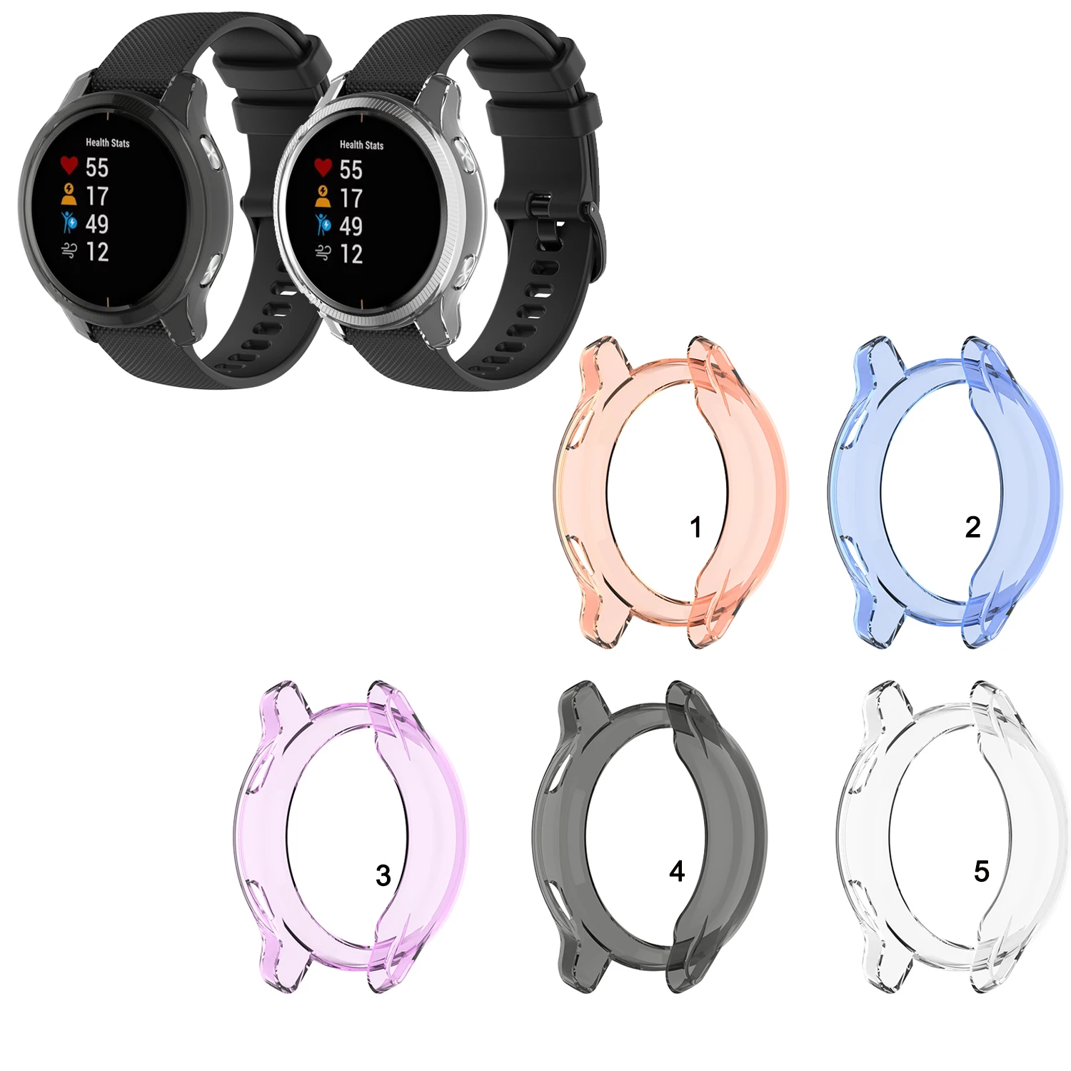 

Прозрачный защитный чехол из ТПУ для Garmin benz