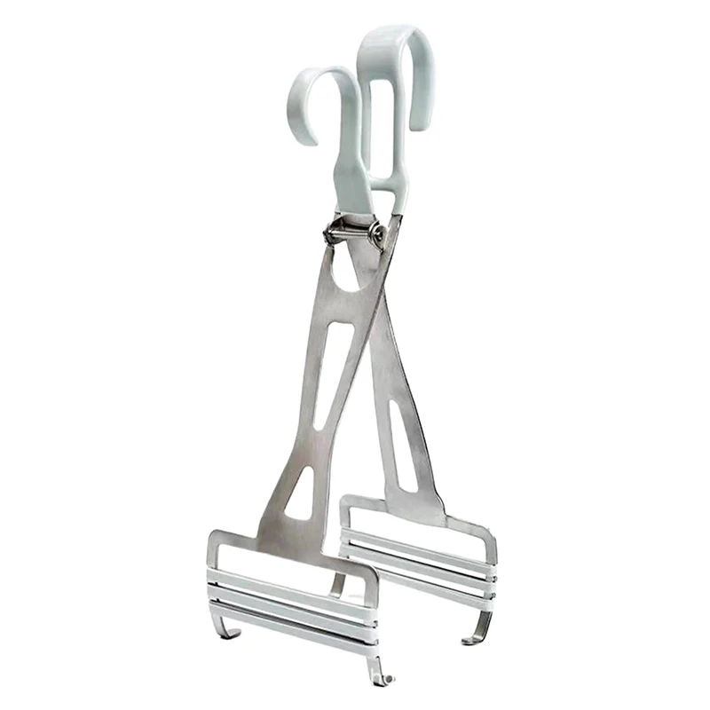 

Kitchen Stainless Steel Scissors-shaped Plate Gripper Multifunctional Bowl Clamp For Kitchen Anti-scalding Pot Clip For Dishes