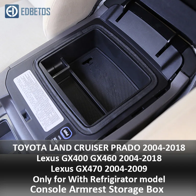 Подлокотник для хранения для Toyota Land Cruiser Prado FJ 150 2004- Lexus GX400 460 04-/GX470 04-2009 консоль Органайзер лоток