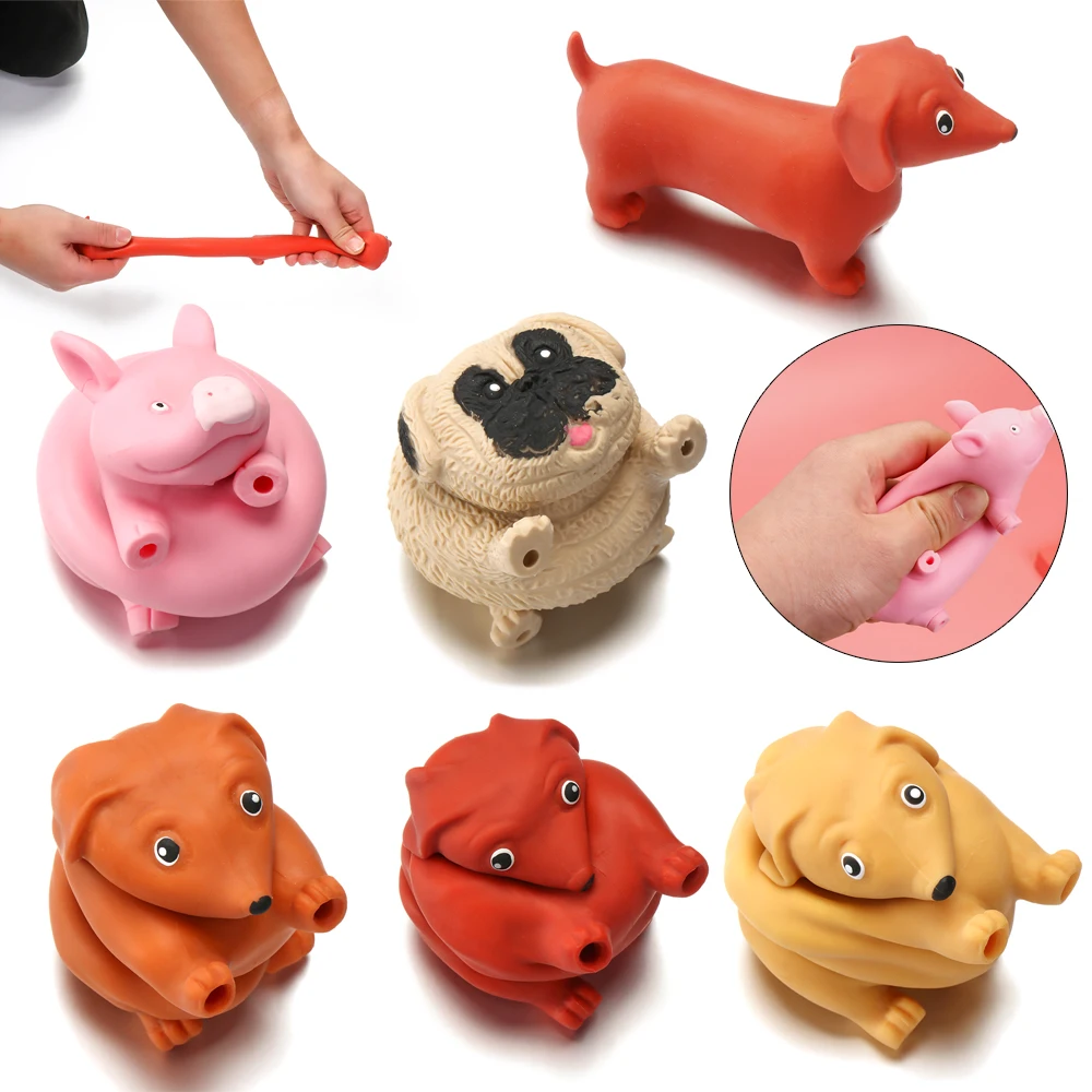 Декомпрессионная игрушка с животными новинка розыгрыши забавная для снятия
