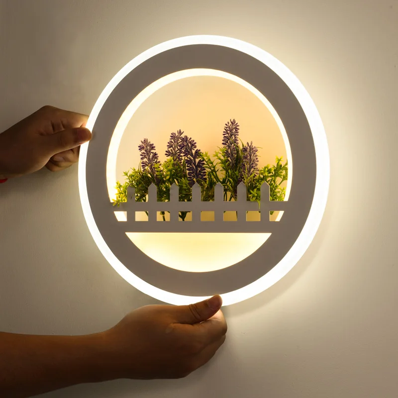 Светодиодный настенный светильник для спальни скандинавские Настенные