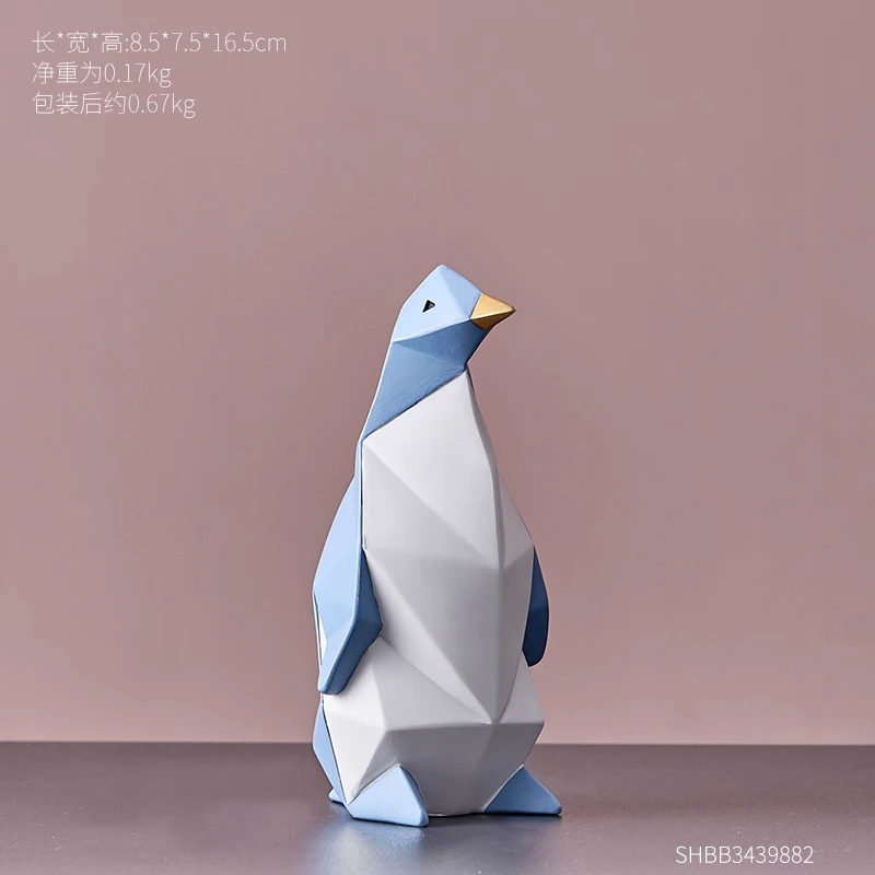 Скандинавский ТВ шкаф украшения для стола предметы интерьера комнаты Пингвины