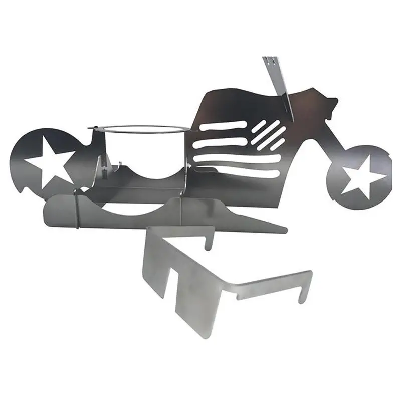 

motorcycle/star Can Barbecue Grilling Baking Cooking Pans Stainless Steel Non-Stick Chicken Roaster Rack BBQ Accessories Tools