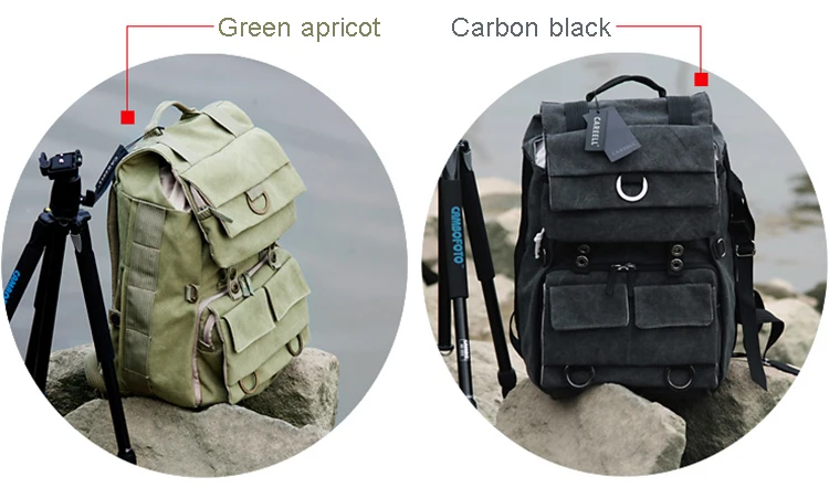 Waterproof Camera Backpack National Lowepro Fits 15 inch Laptop Geographic Canvas SLR Bags Rain Cover for Canon Nikon Sony a6000