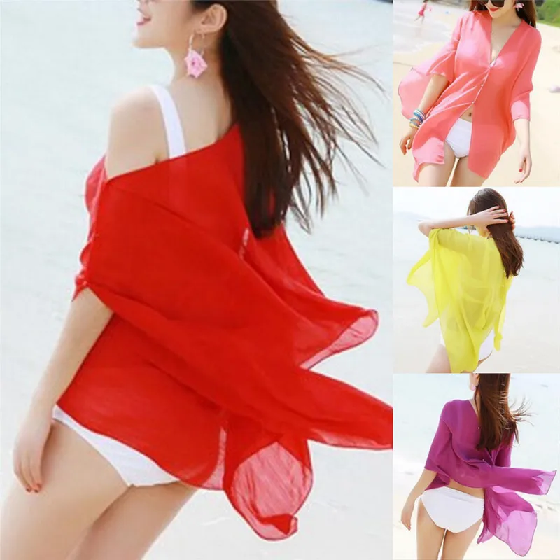 

Women Summer Beachwear Bikini Beach Dress Cover Up Sexy Bikinis Beachwear Towel
