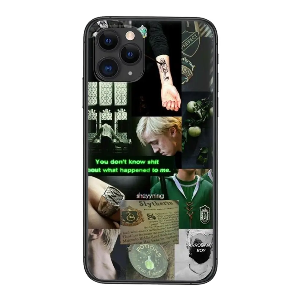 Распродажа черный чехол для мобильного телефона 3D Модный Draco Malfoy Mate 40 30 20X 10 lite plus