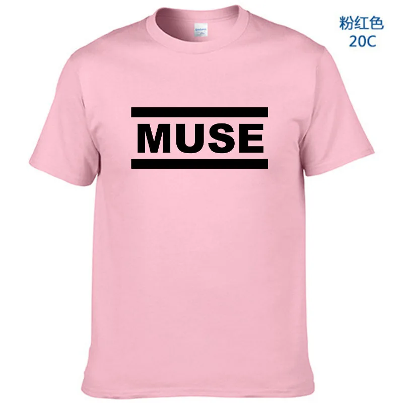 Мужские футболки Muse футболка muse летние хлопковые с коротким рукавом топы