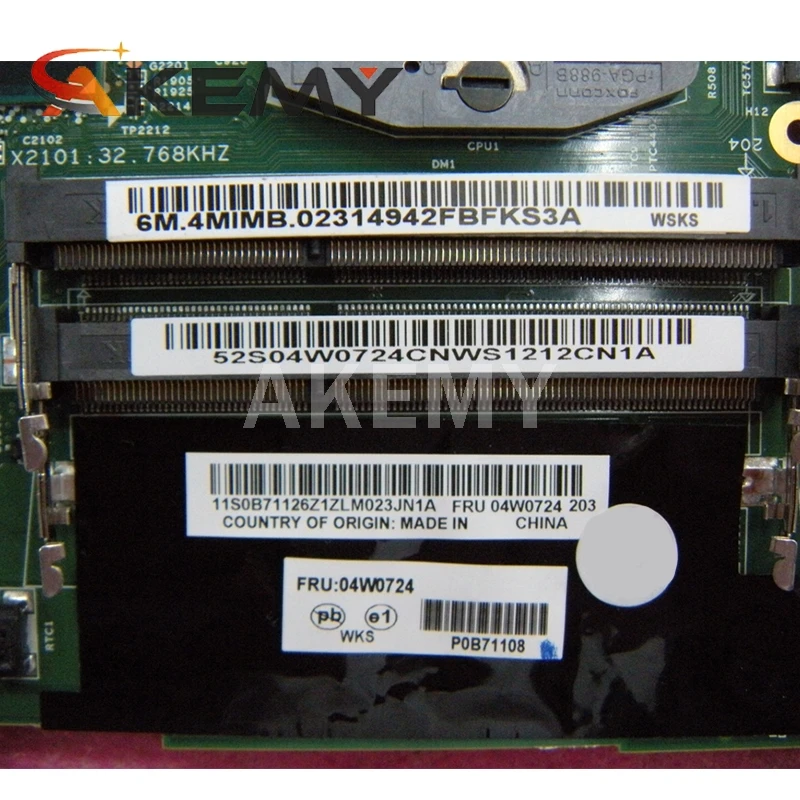 Материнская плата для ноутбука Lenovo ThinkPad E520 PGA988B HM65 GPU HD6630M DDR3 100% | Компьютеры и офис