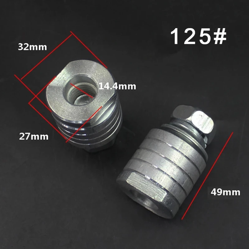 

100/125 Type Lock Nuts Angle Grinder Flange Nut Inner Outer Flange Nut Kit For Variable Slotting Machine Conversion Head