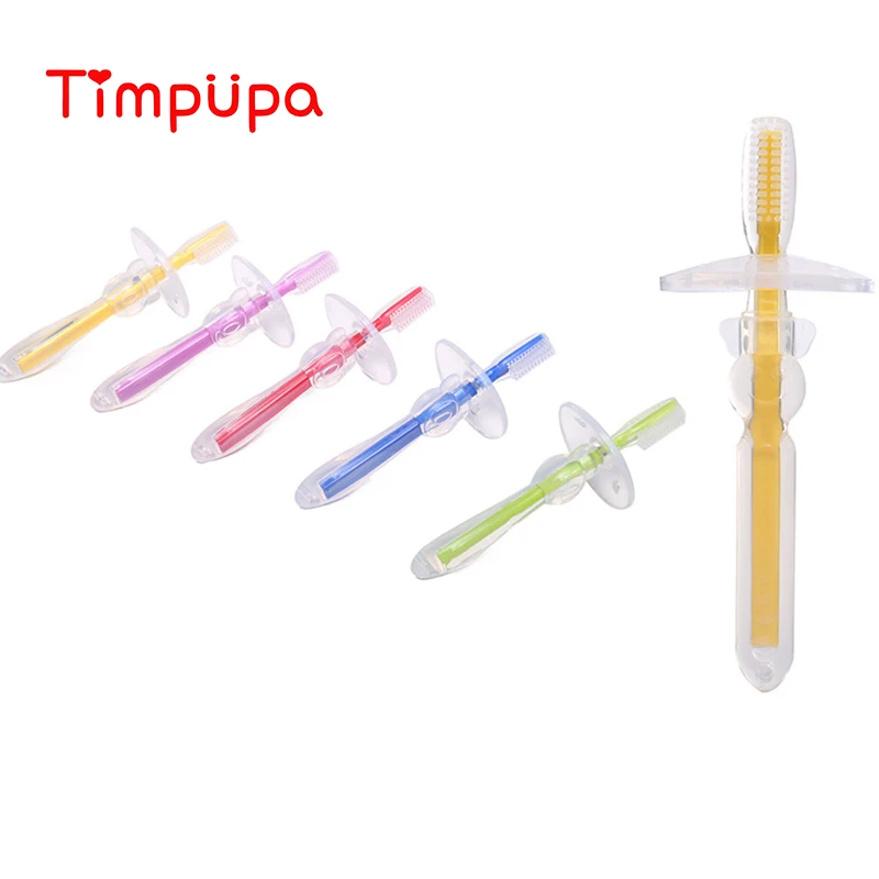 Силиконовая зубная щетка Timpupa для новорожденных жевательная палочка зубов