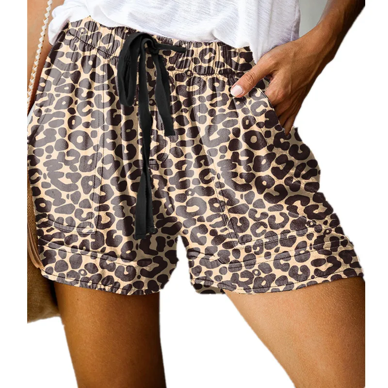 

5XL 2021 New Tie Dye Print Summer Women's Shorts Beach Mid Waist Straight Tube Shorts Fashion Women Casual Plus Size Short Pants