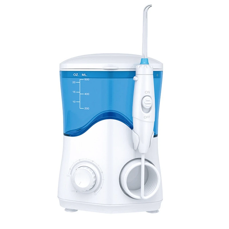 

Nicefeel Tooth Care Water Flosser 600ML Oral Irrigator Teeth Cleaner for Family EU Plug