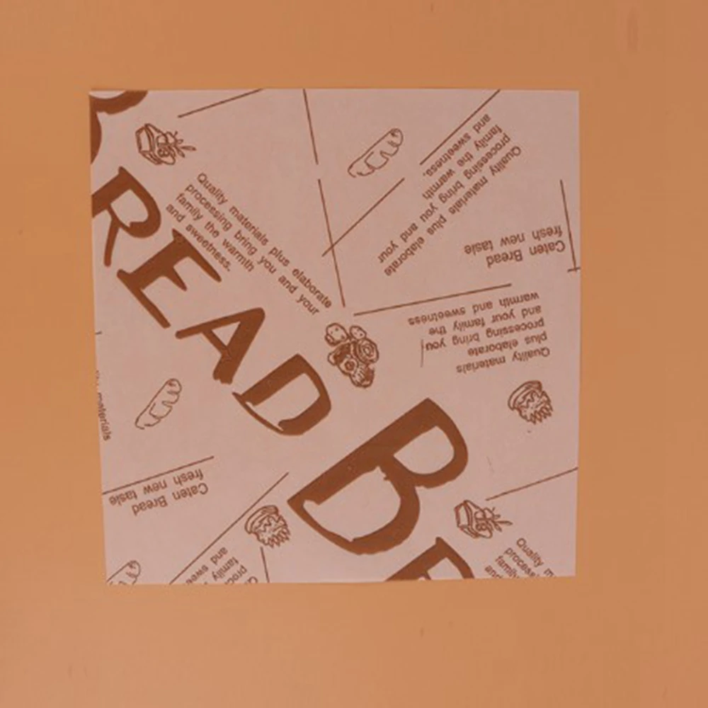 Масло Бумага пищевая вощеная бумага упаковочная машина с Хлеб Гамбургер