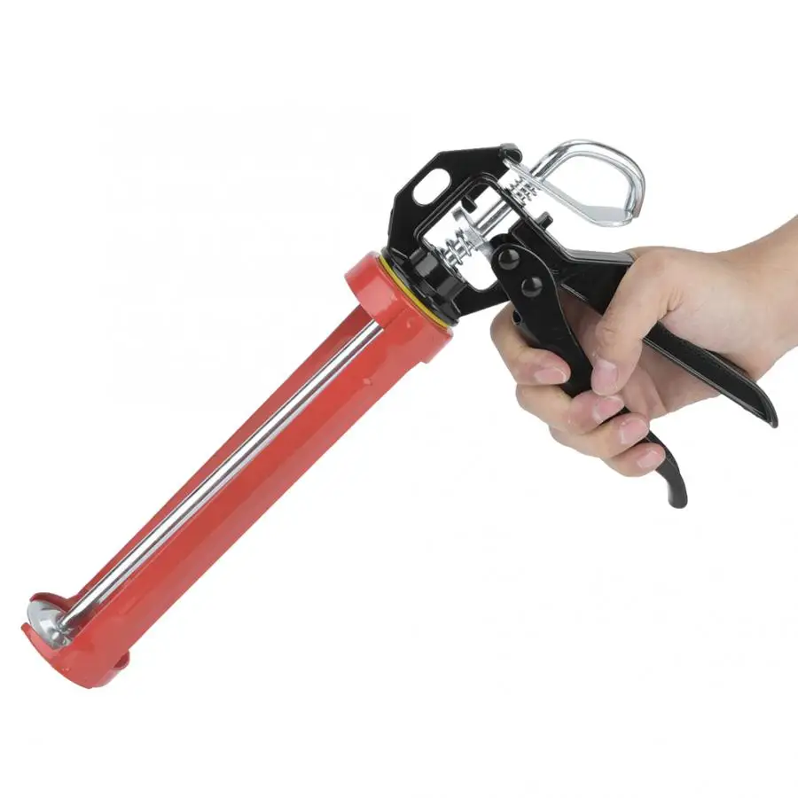 Stainless steel Handheld Glass Sealant Glue Gun Caulking Silicone Gun Glue Sprayer Applicator Hot Glue Gun