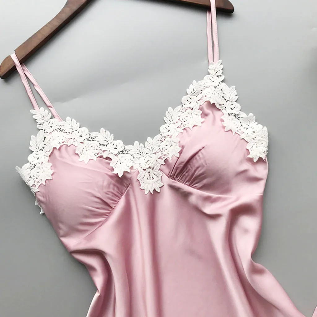 Женский пижамный комплект с цветочным принтом атласная пижама подкладом на