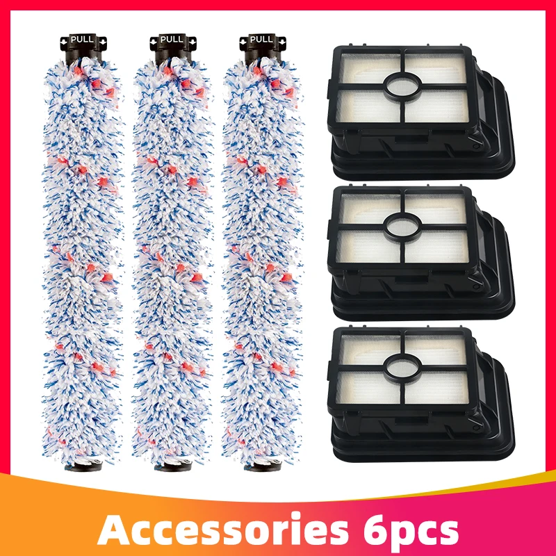 

Motor Filter Brush Roll Bar for Bissell Crosswave 1713 Pet Pro 2224E Cordless 2582E Series Cleaner Parts 1866 1868 1934 1926