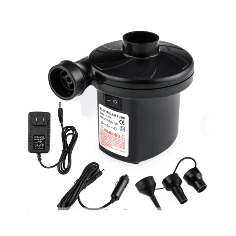 

E9LF 2 in 1 Portable Mini Air Compressor Electric Tire Inflator Pump Compressor Rechargeable for Car Bicycle Ball Motorcycle