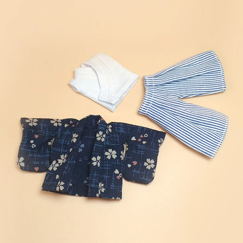 

Ob11 children's kimono bathing suit 1/12 BJD clothes Meijie pig GSC clay doll clothes Doll accessories