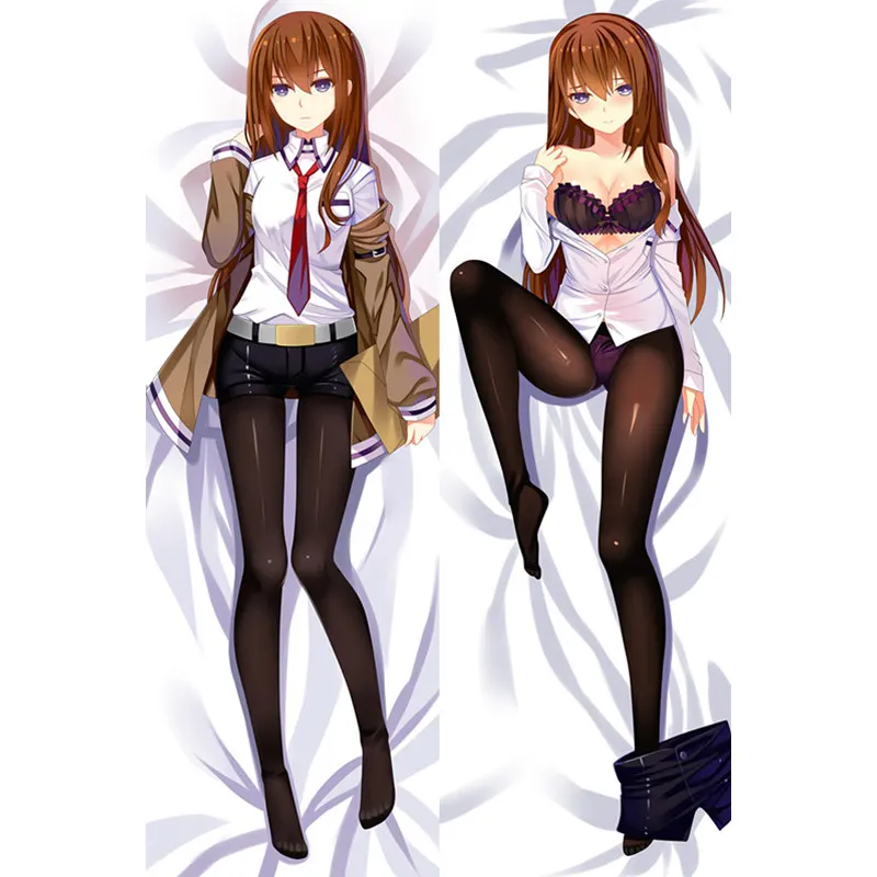 2WAY ; аниме «steins Gate, накидка для подушки, дело Dakimakura сексуальная девушка 3D двухсторонняя постельное белье облегающие наволочки для подушек по индивидуальному заказу SG01A - Цвет: 2WAY