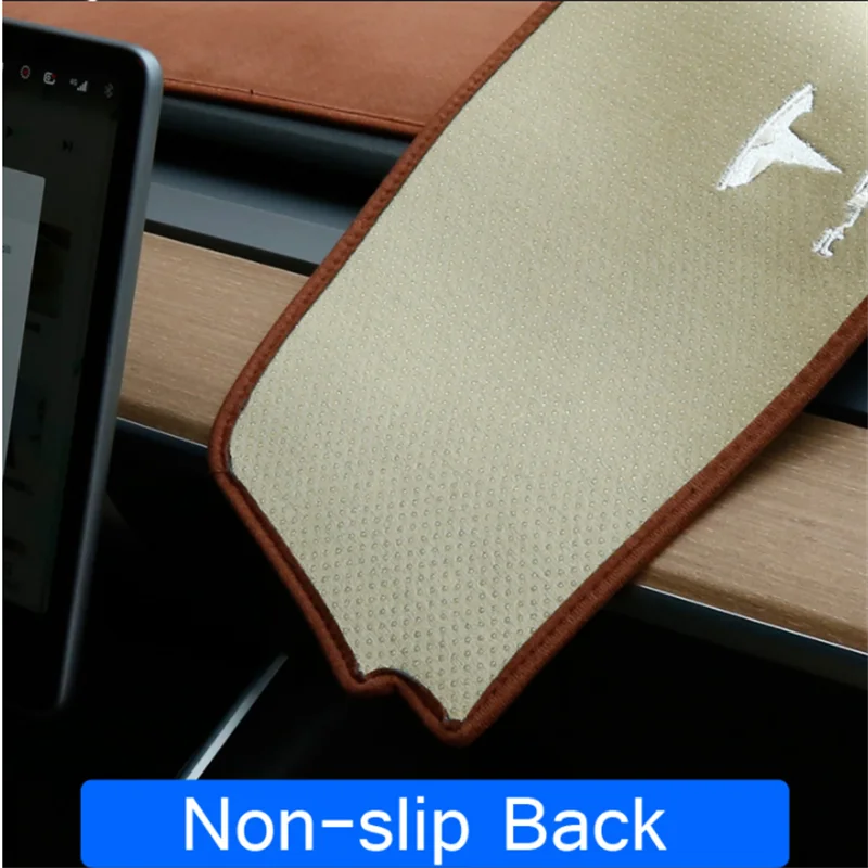 Коврик для приборной панели автомобиля Tesla Model 3/Y нескользящая накладка на заднее