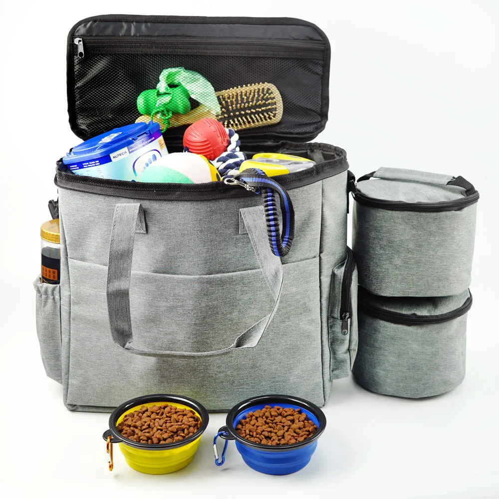 

Pet Travel Bag For Dog Cat Week Away Tote Organizer Dogs Backpack Shoulder