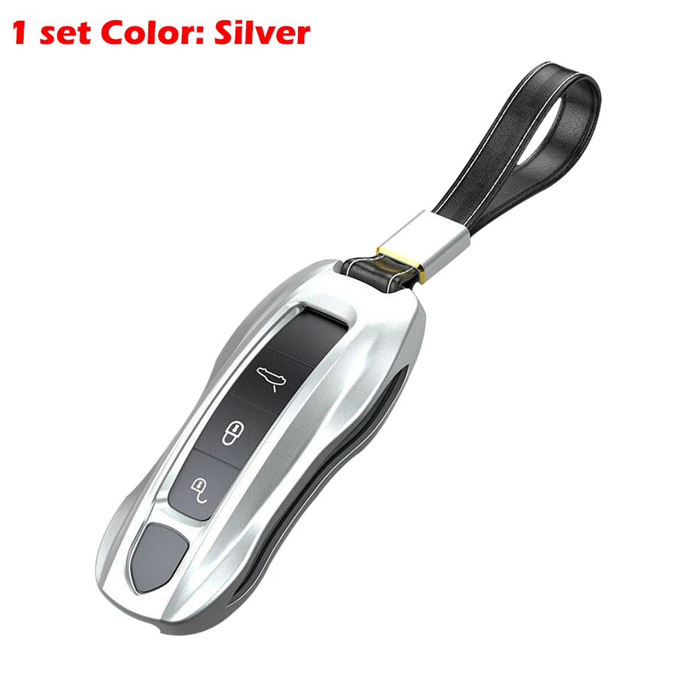 Алюминиевый дистанционный смарт чехол для ключей Porsche Cayenne Panamera алюминиевый