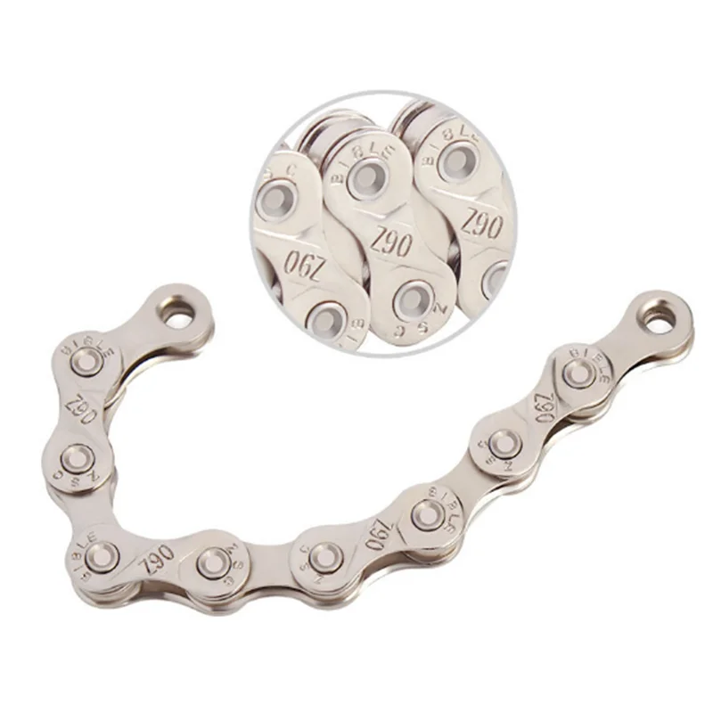 Односкоростная велосипедная цепь из углеродистой стали 6/7/8/9/10/11 скорость 21/24/27/30