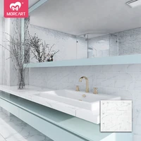 MORCART vinyl kitchen tile wall stickers self-adhesive tile adhesive tiles wallpaper home decor Wall for Kitchen Bathroom