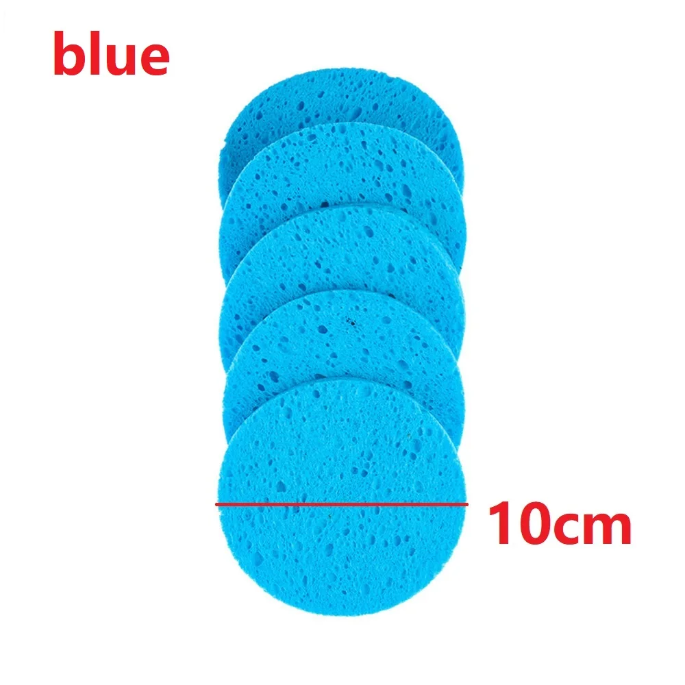 B10cm 5/10 шт./лот натуральный очищающий спонж мягкие средства ухода за кожей лица компресс губка для мытья очистка обладает отшелушивающим эффектом, средство для ухода за кожей средство для снятия макияжа Инструменты - Цвет: B10cm