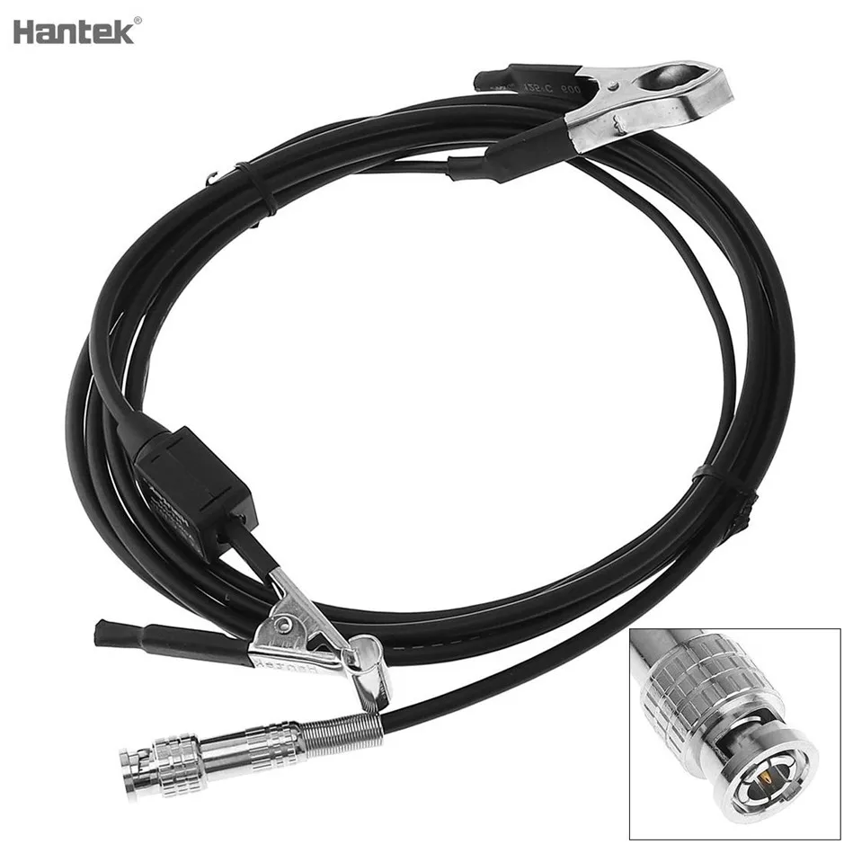 

Hantek HT25 Automotive Oscilloscope Probe HT25 2.5 meters Ignition Capacitive decay of up to 10000:1 Hantek HT25 Oscilloscope