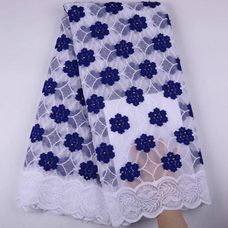 Молочный шелк Африканский кружева ткань с вышивкой нигерийские французские