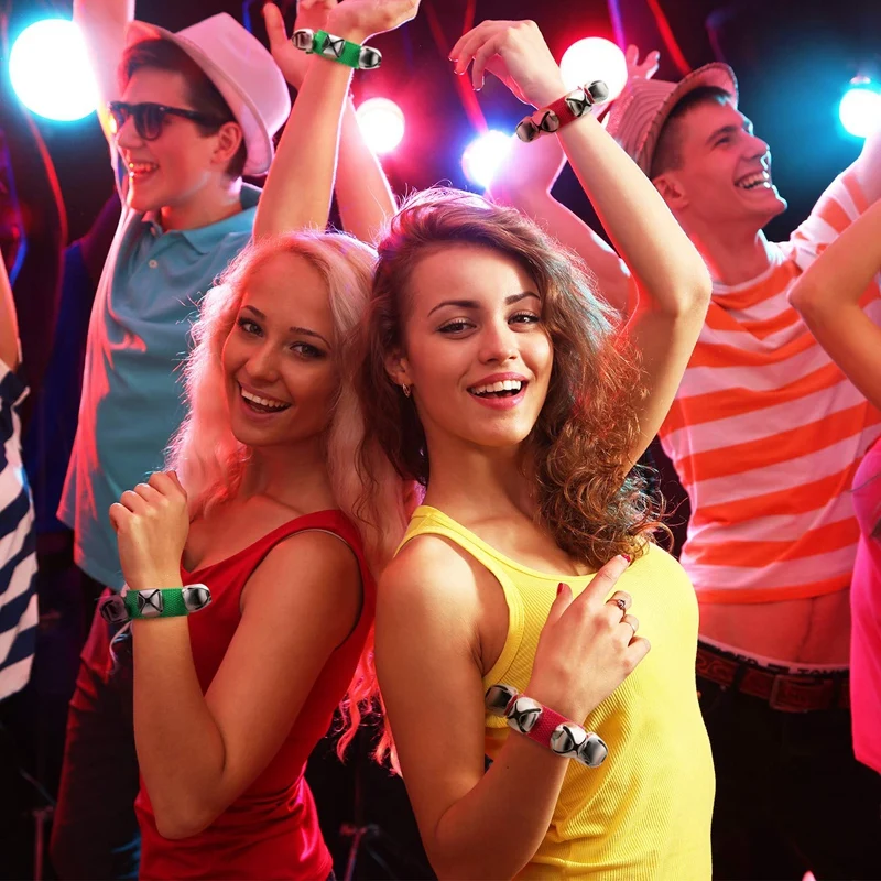 Группа колокольчик на запястье браслеты Джингл музыкальные колокольчики