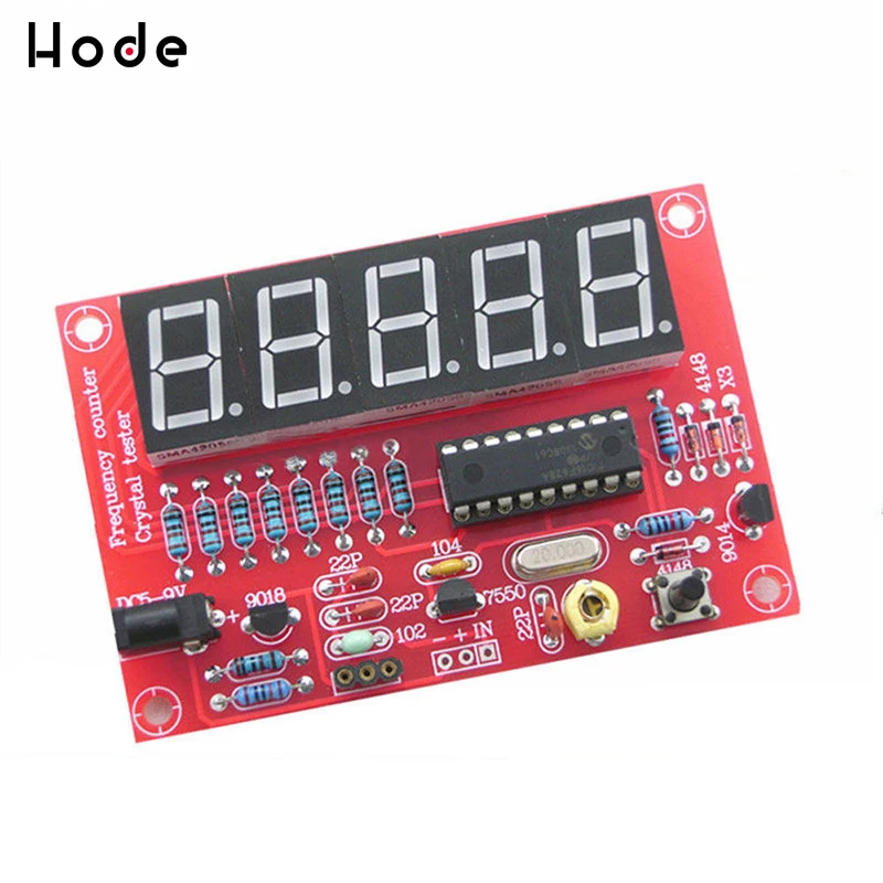 DIY Наборы RF 1 Гц 50 МГц кварцевый генератор счетчик частоты метр цифровой