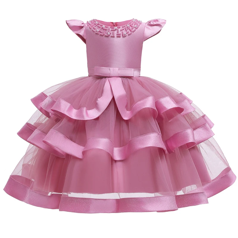 Цветочные платья для девочек на свадьбу вечеринку бальное платье из органзы