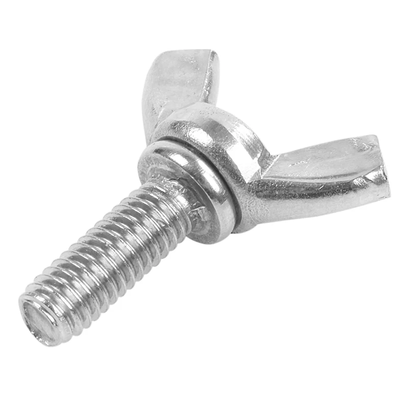 Метрическая m6x16 мм металлическая крыла из нержавеющей стали гайка крыло