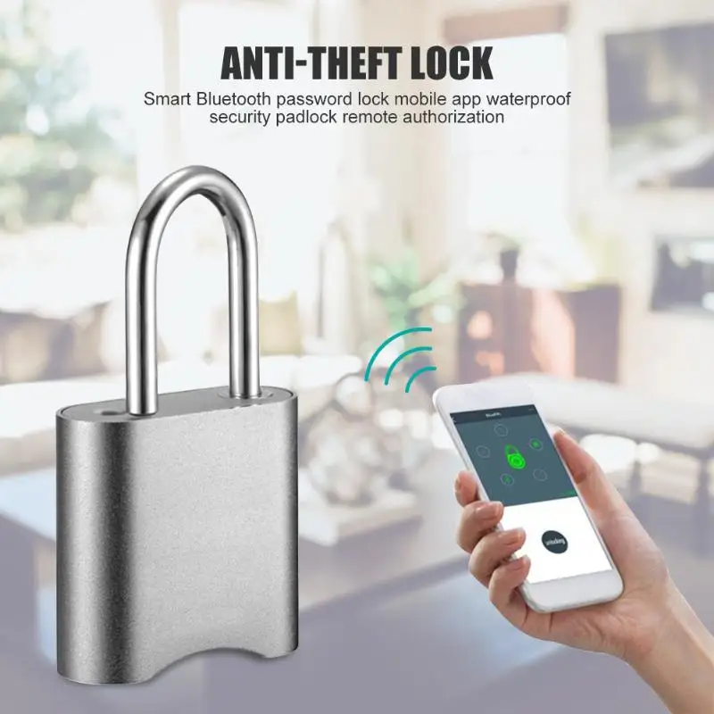 Умный Bluetooth замок с паролем приложение для телефона водонепроницаемый
