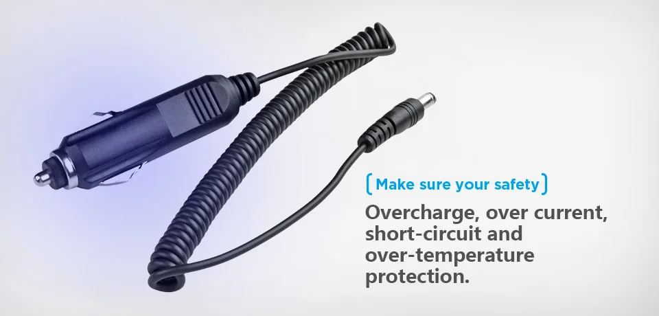 12V2A Car Charger XTAR USB Автомобильное зарядное устройство 5V2. 1A автомобильный адаптер для VC2 VC4 зарядное устройство/DC 12V 2A автомобильный адаптер для VP4PLUS/Автомобильное зарядное устройство для телефона - Цвет: 12V2A Car Charger