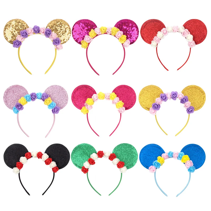 

Детский праздничный венок с ушками Микки из «Диснея»