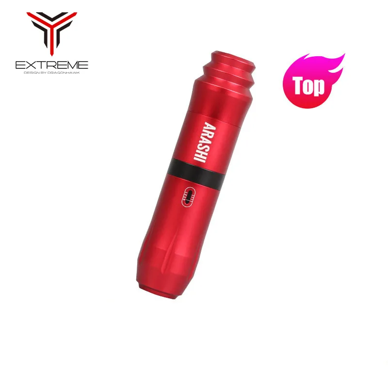 Новый Регулируемый штрих тату роторная машинка Ручка стиль пистолеты RCA шнур