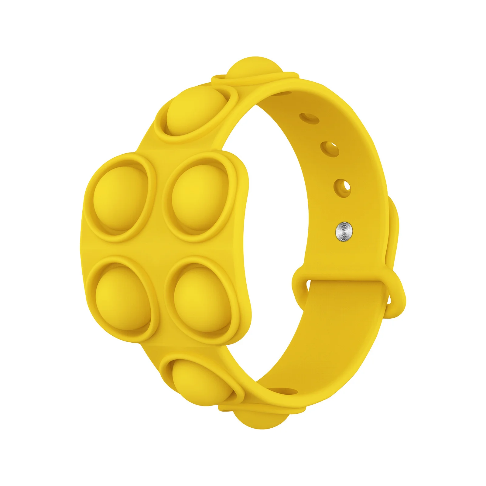 

New rodent control pioneer Bracelet key ring pressing puzzle decompression finger bubble music toy