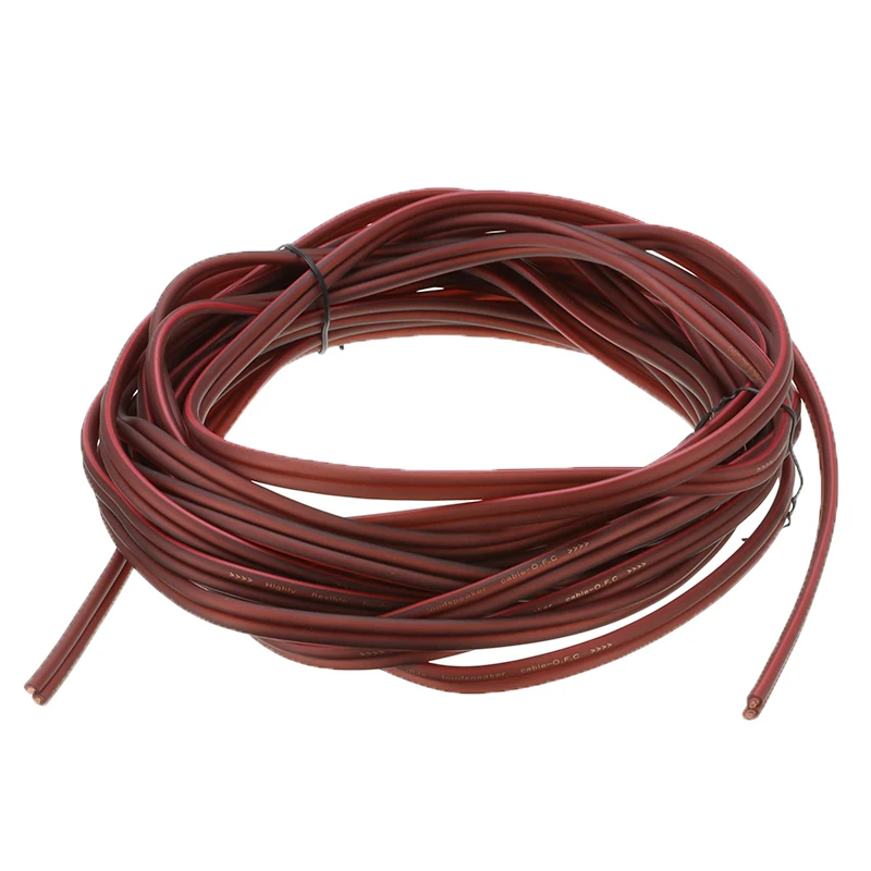 Матовый коричневый кабель 2X200 Core аудиокабель DIY микрофонный для динамик KTV