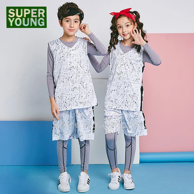 Детские тренировочные баскетбольные майки колледжа мужские и женские