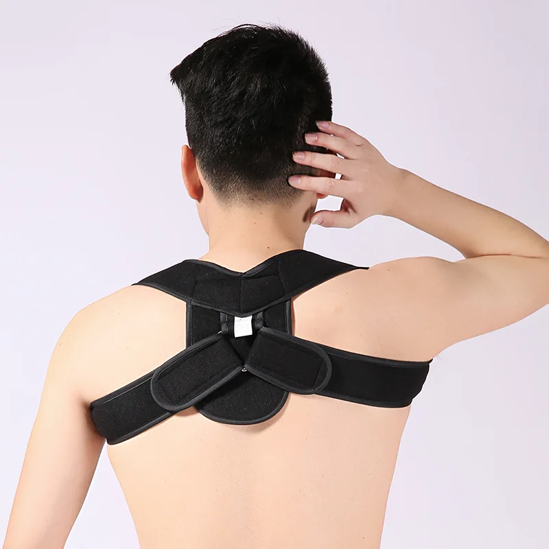 Kyphosis correction with the adult department through correct garment JiaoZi JiaoZi use the posture spinal posture orthotics