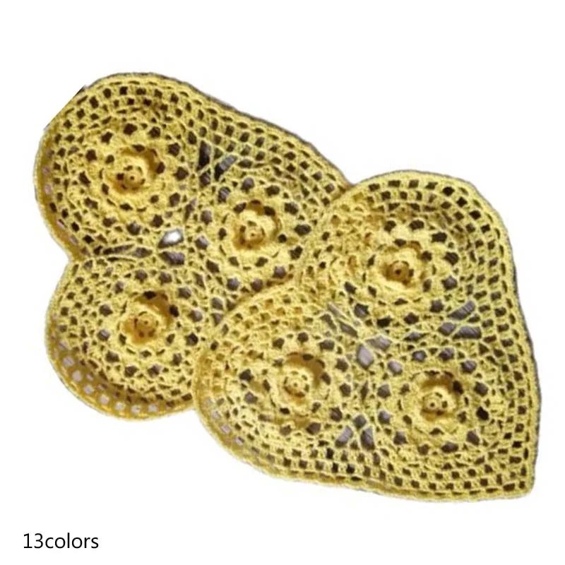 Винтажный кружевной хлопковый коврик для стола кофе напитков Рождественская 3D