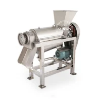 commercial stainless steel fruit beater 100kg capacity vegetable ballast cored pulping machine single channel mango beater