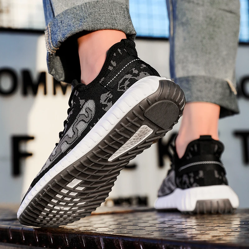 

Кроссовки shoeman Мужские дышащие, удобная повседневная спортивная обувь, модные повседневные, для бега