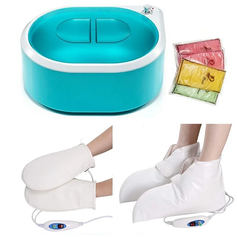 

5L Wax Warmer Paraffin Heater Machine With Heated Electrical Booties and Gloves for Continuous Hydrating Heat Therapy